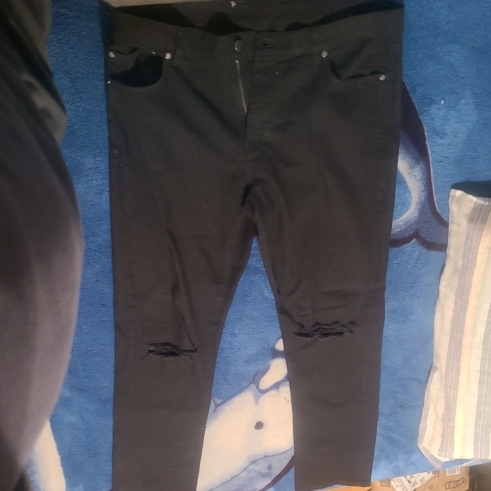 Stylish Black Skinny Jeans for Men